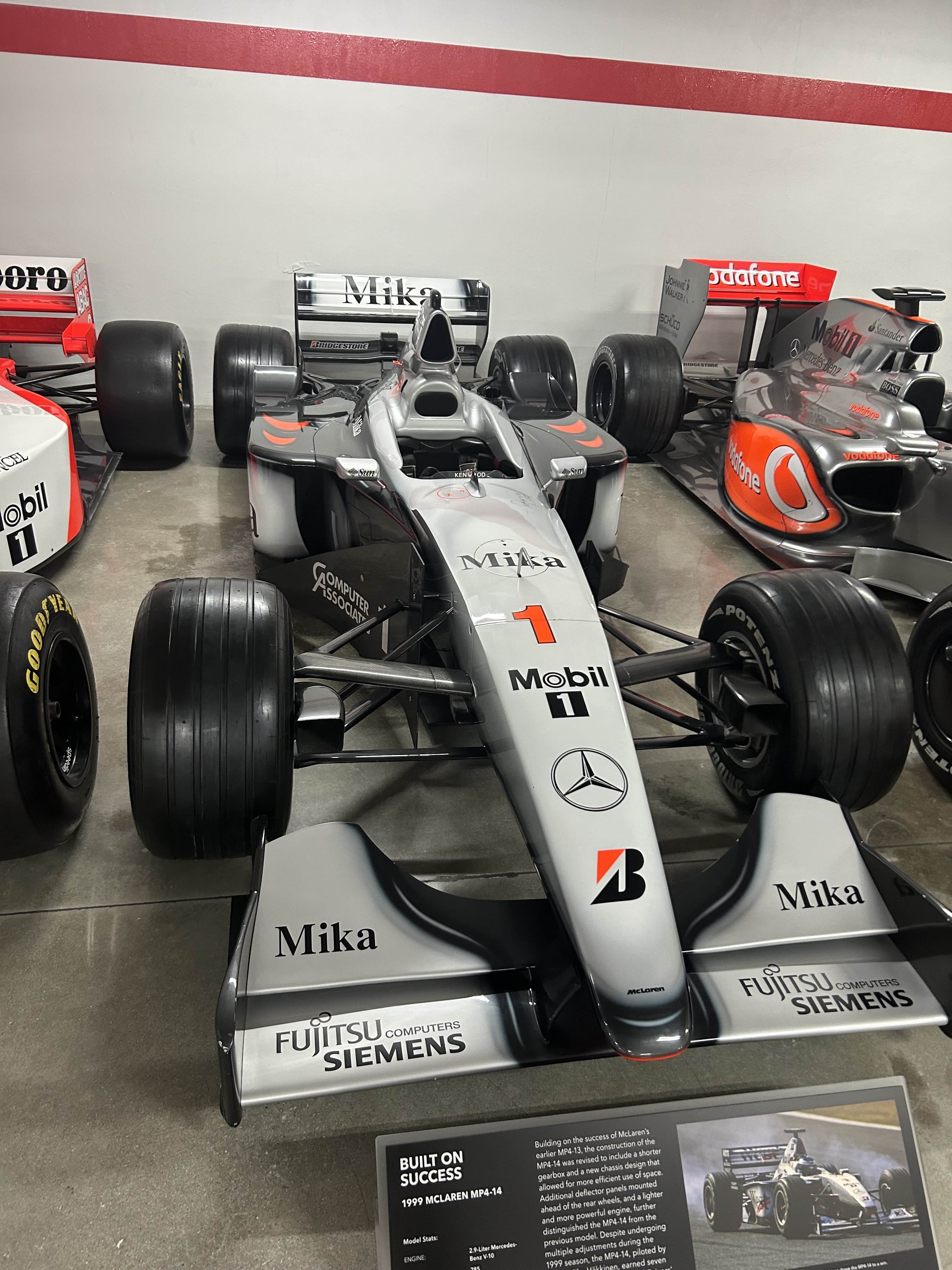 Mika Hakkinen's F1 Car